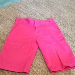 Ralph Lauren girls pink Bermudas